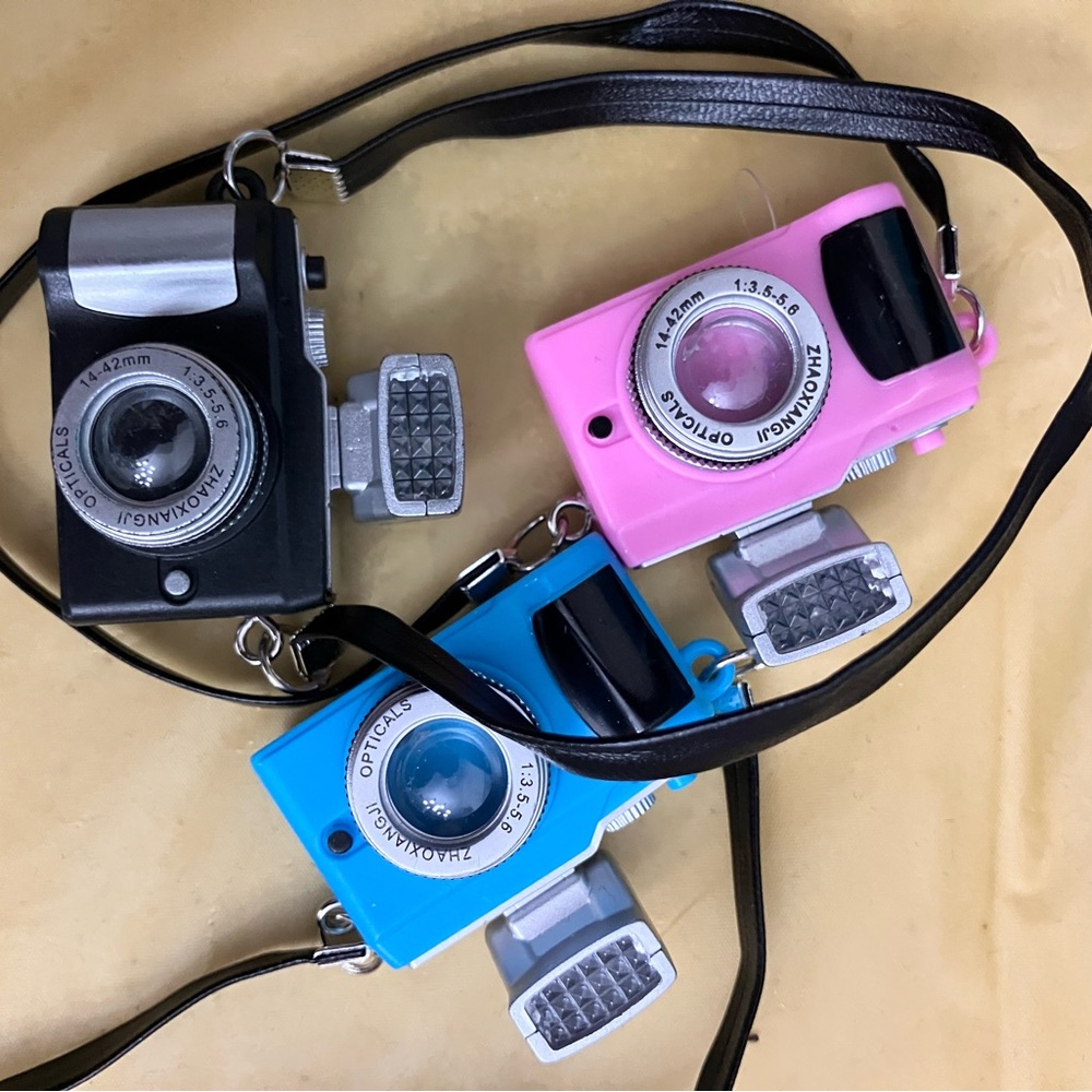 Choice of 1 flashing camera for Pop marts Labubu doll
